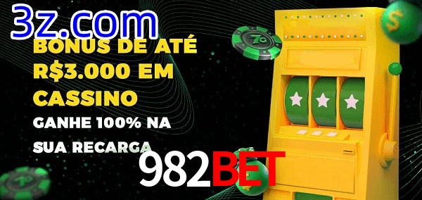 982BET melhor bônus de depósito